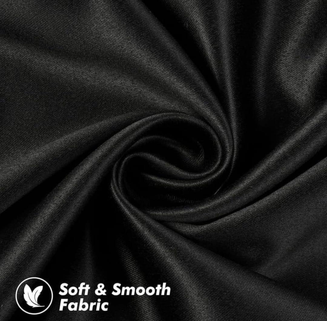 Blackout Curtain Black color