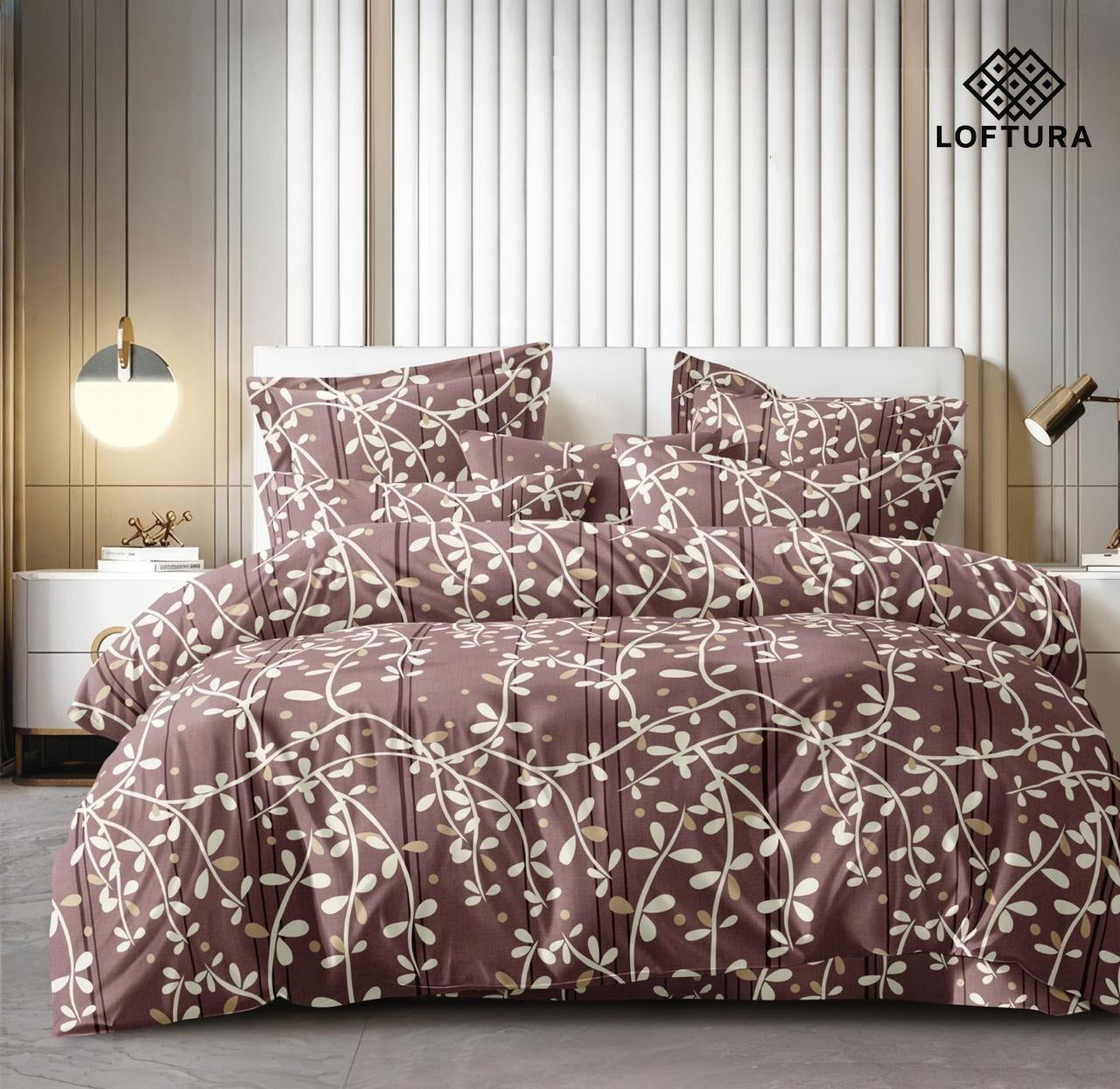 Coral Canopy super king size bedsheet
