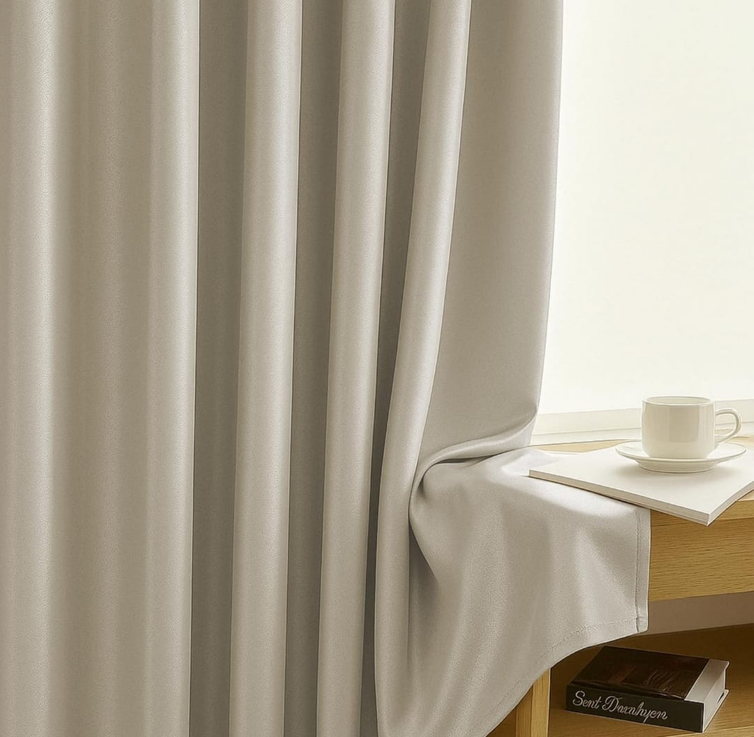 Blackout Curtain Taupe colour