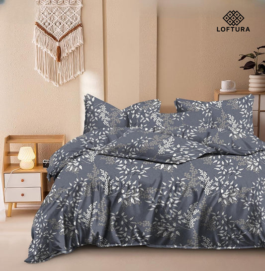 Moon Mist super  King Size Bedsheet