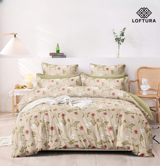 camellia grace super king bedsheet