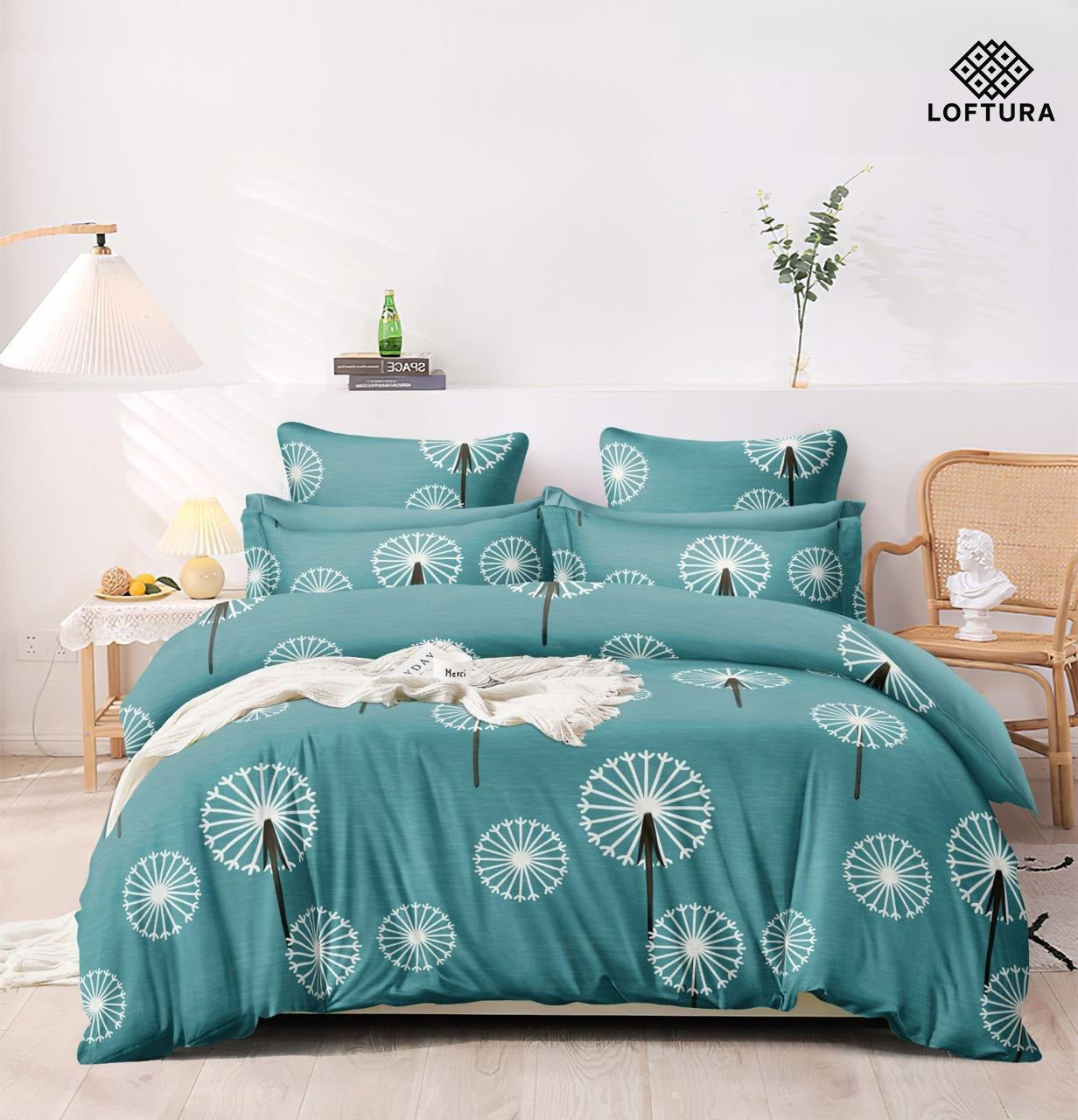 Diora Breeze Super King Size Bedsheet