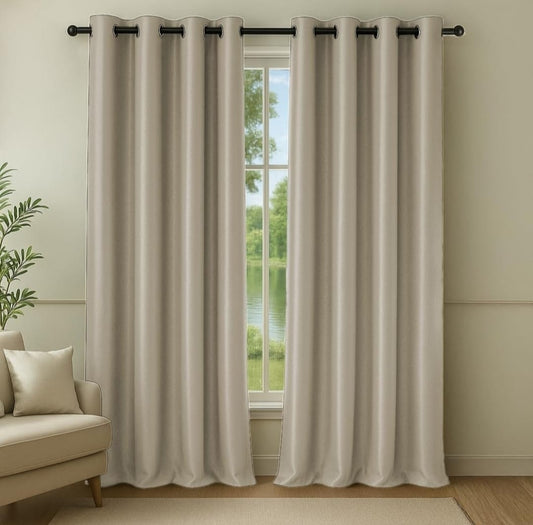 Blackout Curtain Taupe colour